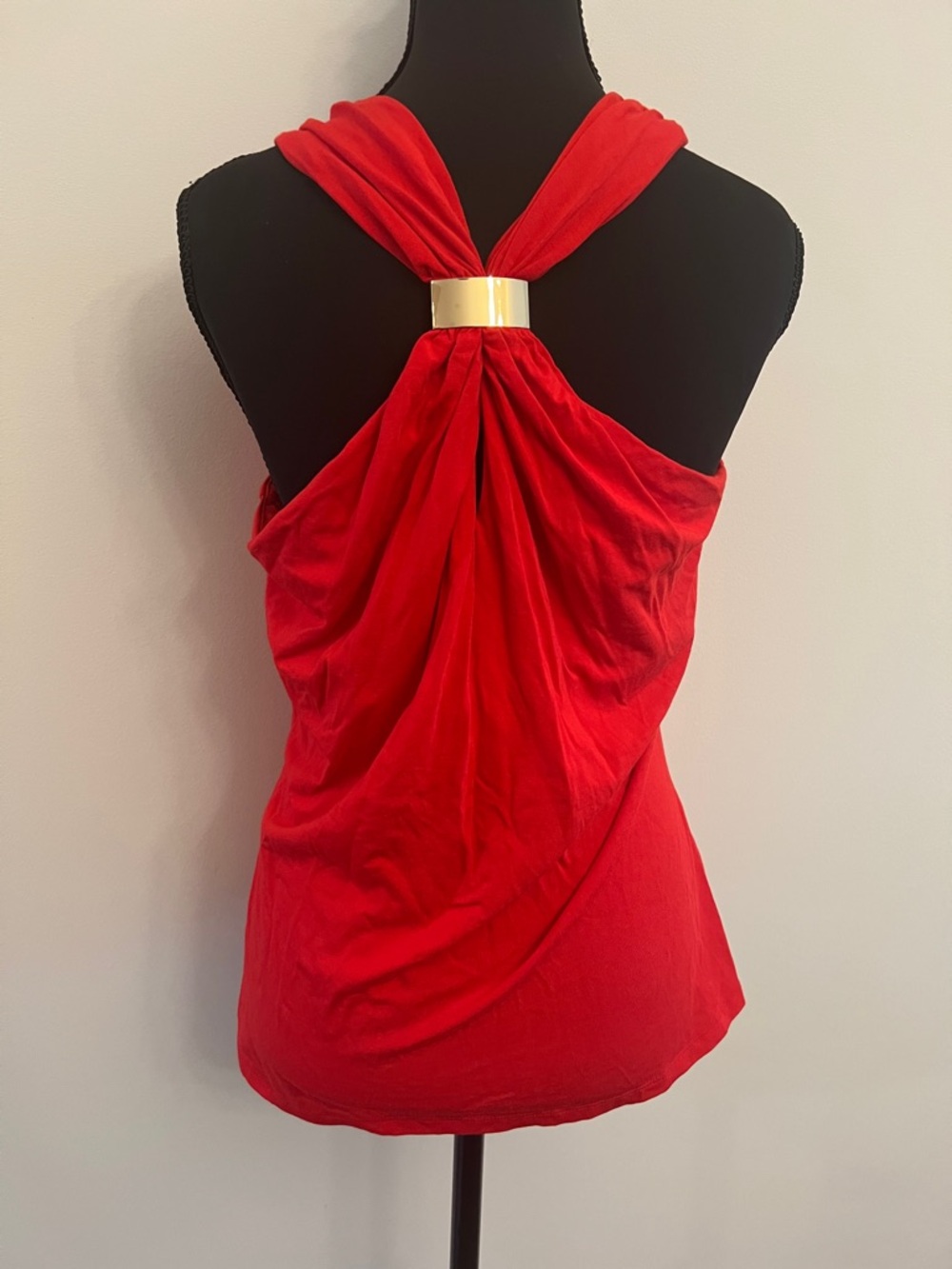 Cache Red Racerback tank top - Picture 4 of 7